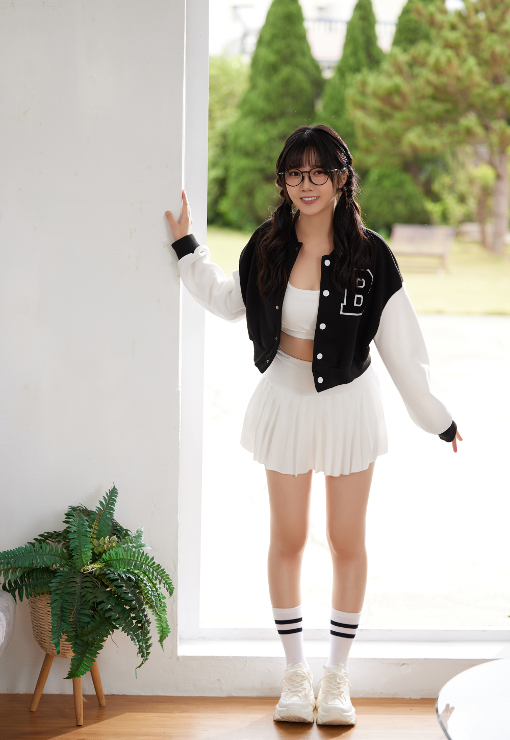 FORECO | 日系質感圓框眼鏡 | 亮面黑