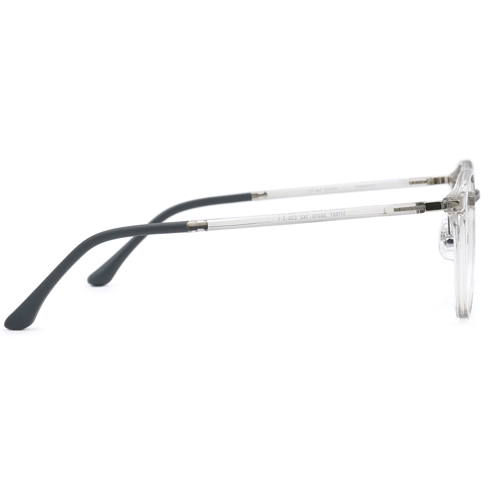 FORECO | 舒適愜意圓框眼鏡 | 晶瑩透/灰