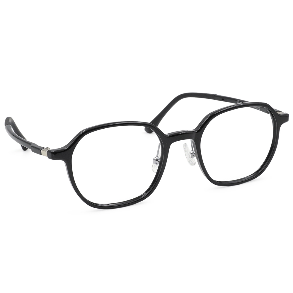 FORECO | 職場菁英多邊框眼鏡 | 精明黑