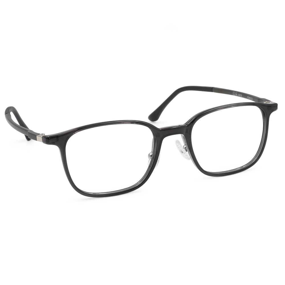 FORECO | 獨立自主長方框眼鏡 | 自由黑