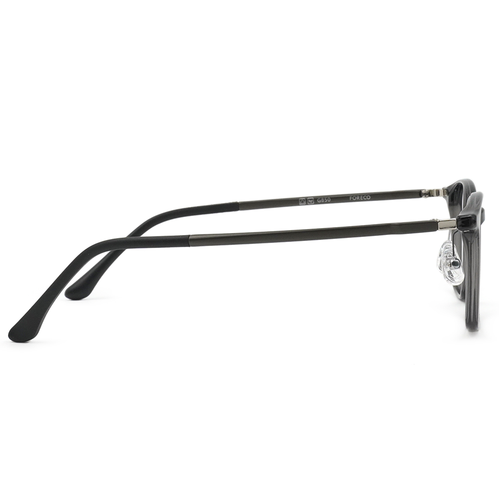 FORECO | 獨立自主長方框眼鏡 | 自由黑