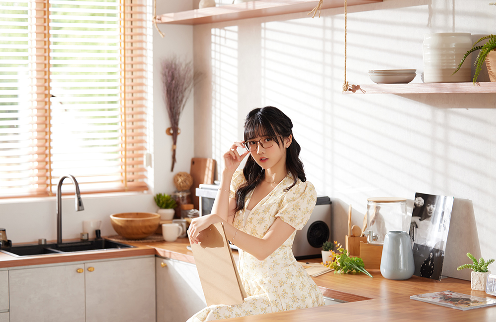 FORECO | 恒澄之瞳長方框眼鏡 | 巧克力棕