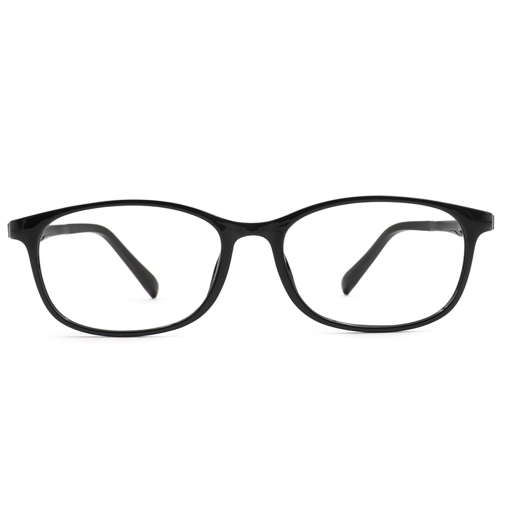 FORECO | 機智伶俐長方框眼鏡 | 鋼質黑