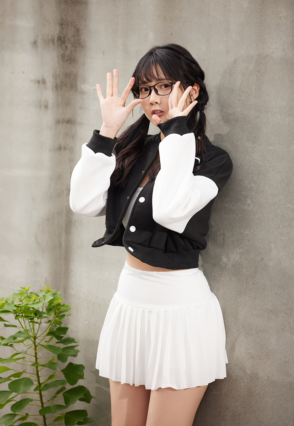 FORECO | 機智伶俐長方框眼鏡 | 鋼質黑