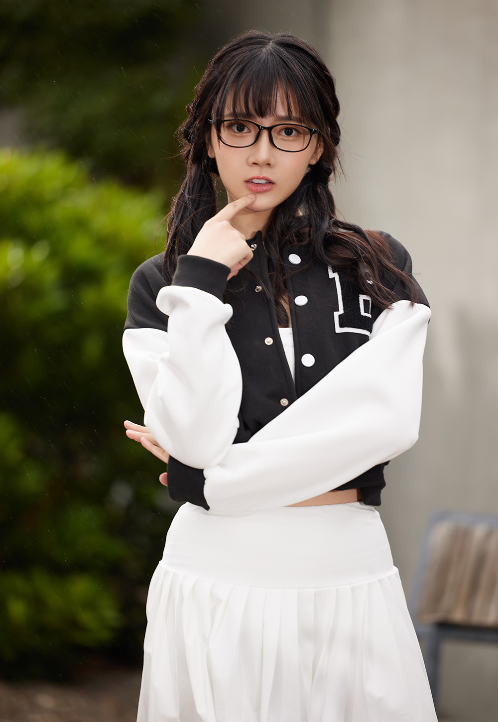 FORECO | 機智伶俐長方框眼鏡 | 鋼質黑