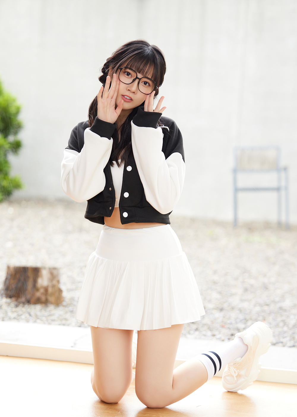 FORECO | 新潮藝術大方框眼鏡 | 極致黑