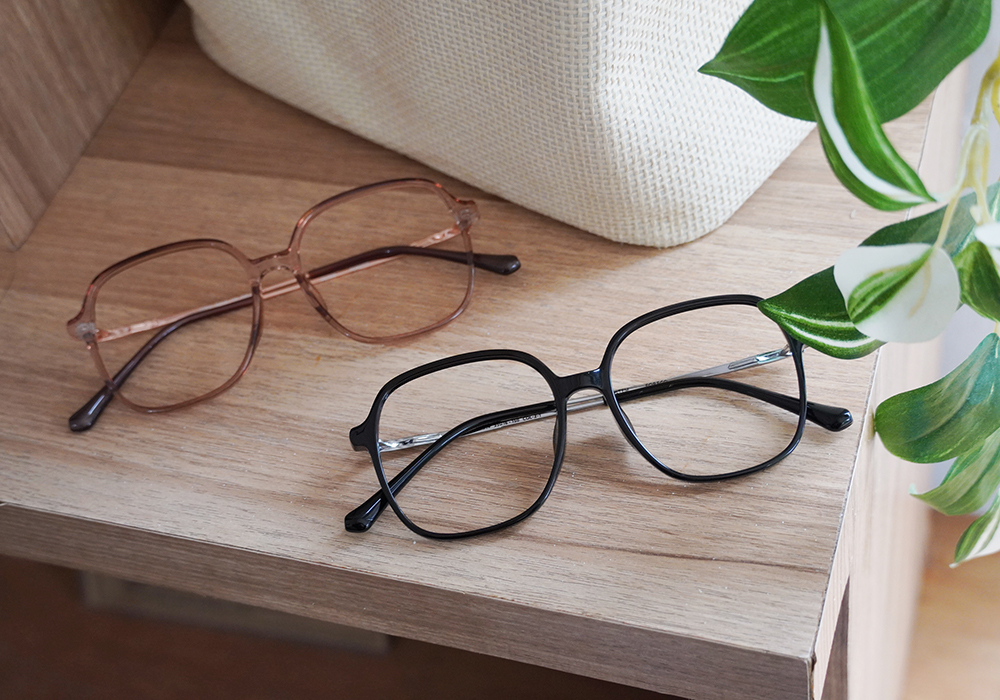 FORECO | 新潮藝術大方框眼鏡 | 極致黑