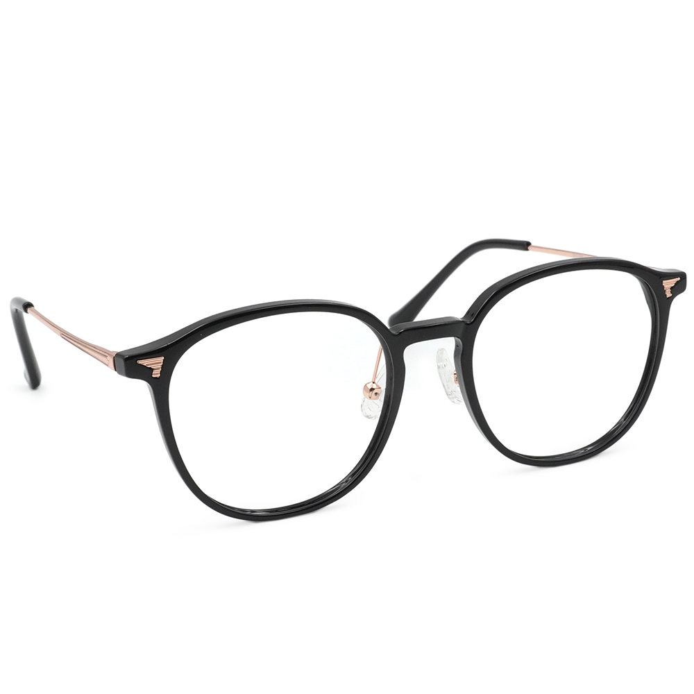 FORECO | 日系復古圓框眼鏡 | 日暮黑金