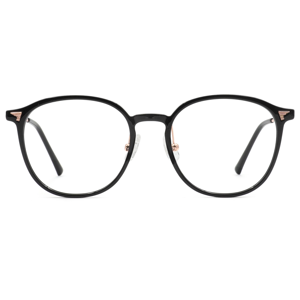 FORECO | 日系復古圓框眼鏡 | 日暮黑金