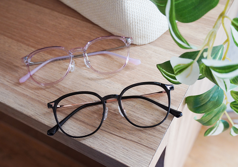 FORECO | 日系復古圓框眼鏡 | 日暮黑金