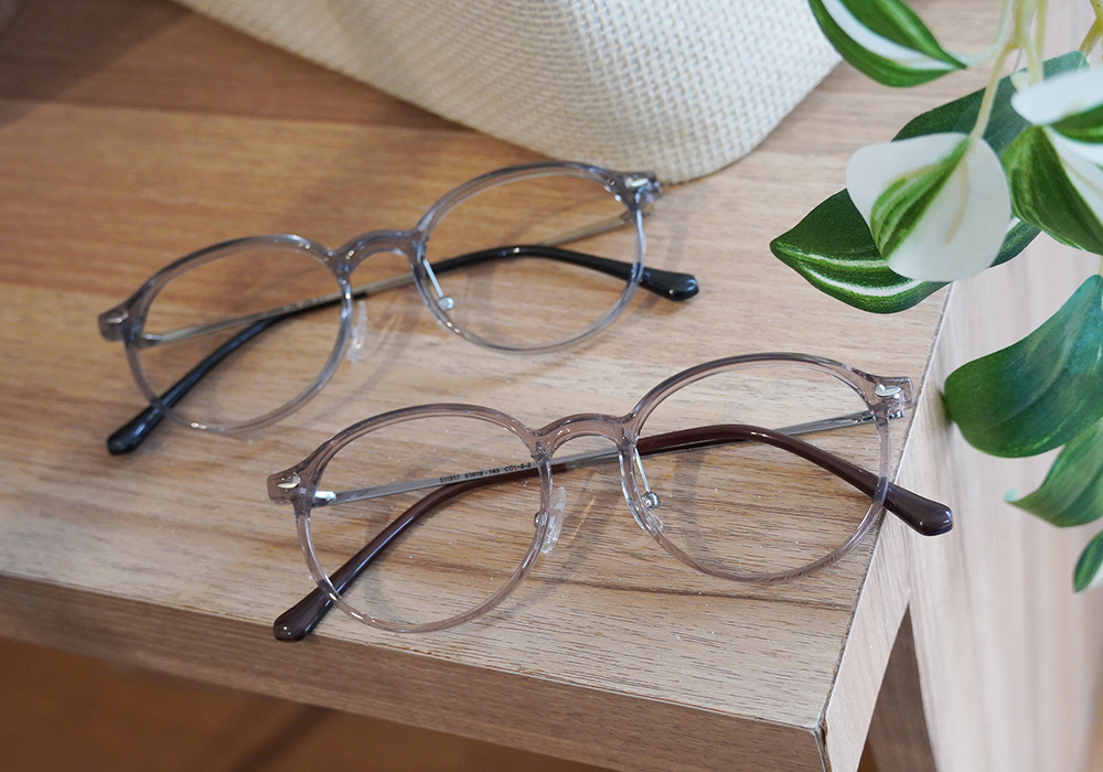 FORECO | 清新詩意圓框眼鏡 | 晨曦灰
