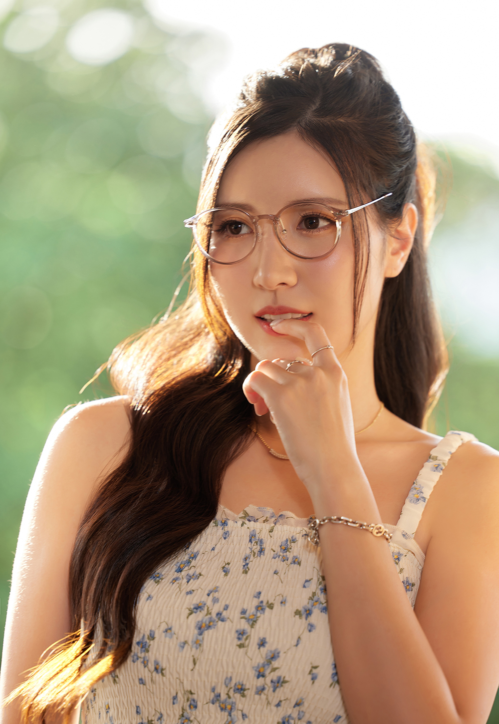 FORECO | 清新詩意圓框眼鏡 | 日落棕