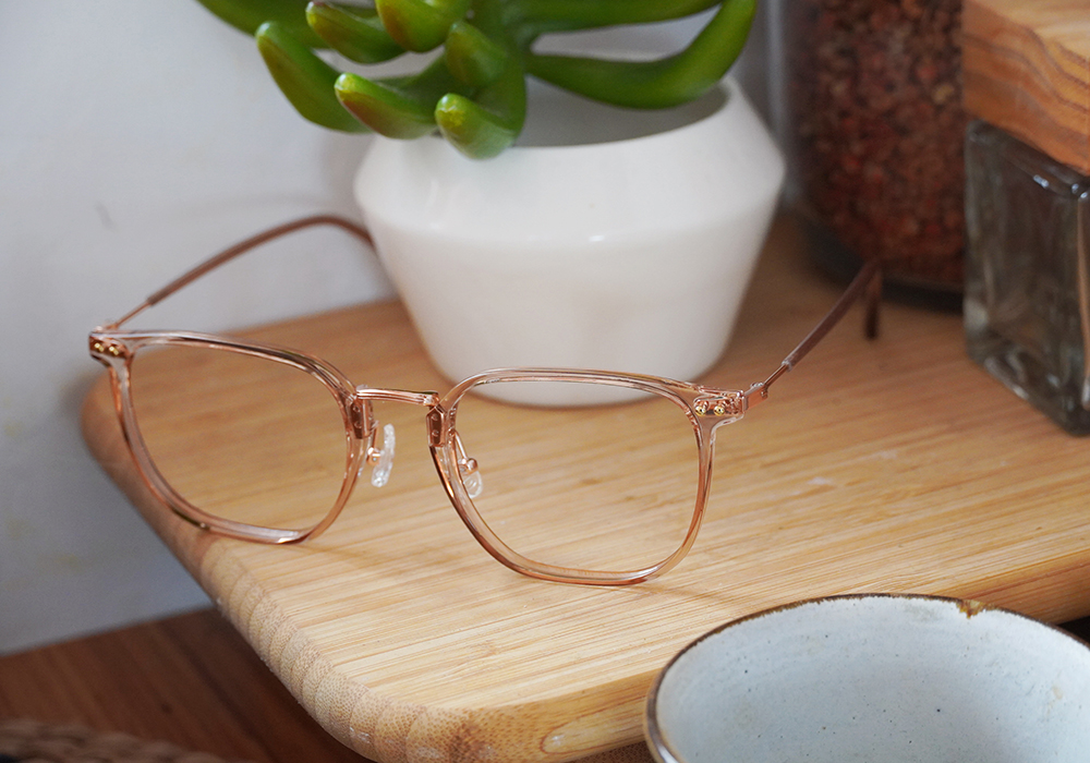 FORECO | 目光屬定方框眼鏡 | 蜜糖棕