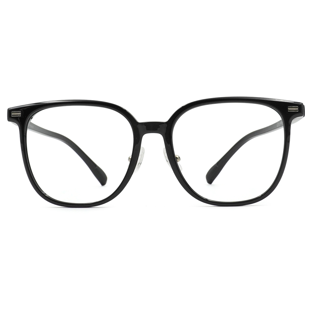 FORECO | 修飾立體大方框眼鏡 | 時代黑