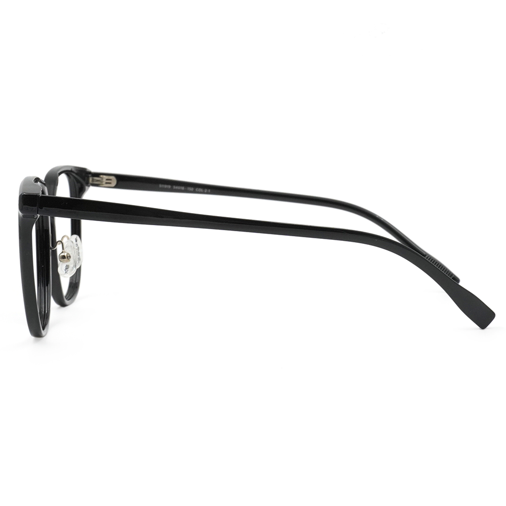 FORECO | 修飾立體大方框眼鏡 | 時代黑