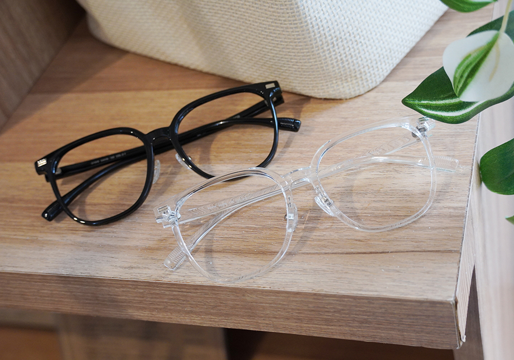 FORECO | 修飾立體大方框眼鏡 | 時代黑