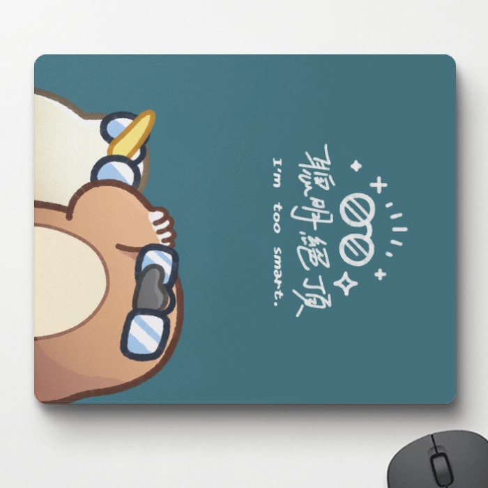 不友善的奇妙動物｜聰明絕頂滑鼠墊