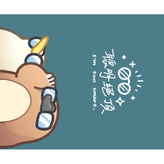 不友善的奇妙動物｜聰明絕頂滑鼠墊