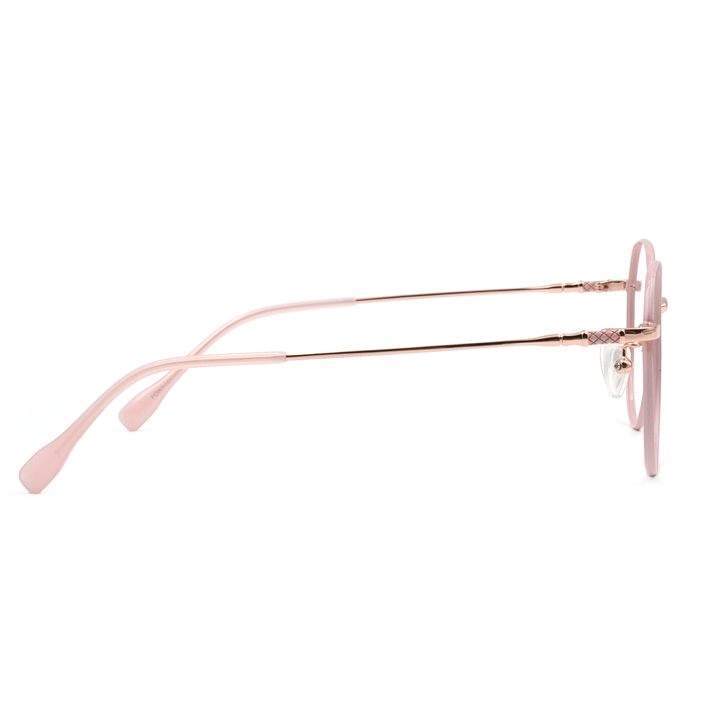 FORECO | 溫柔婉約多邊框眼鏡 | 少女粉