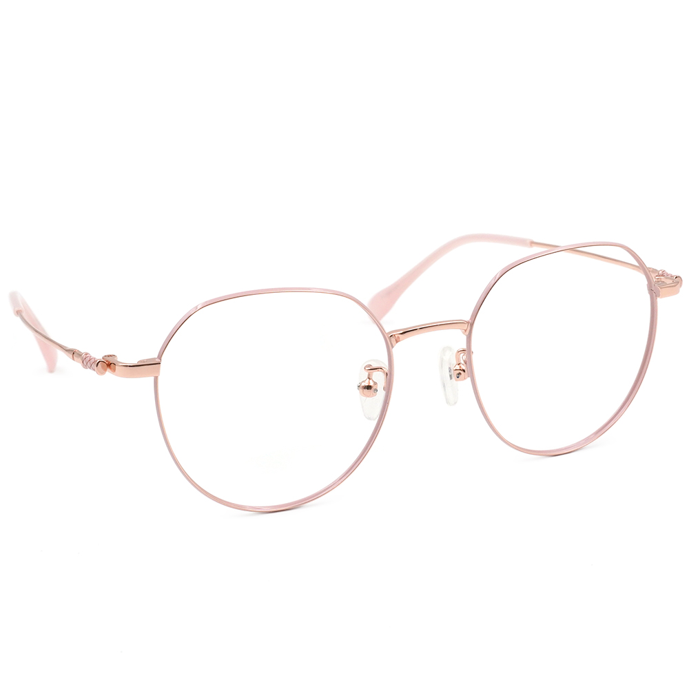 FORECO | 溫柔婉約多邊框眼鏡 | 少女粉