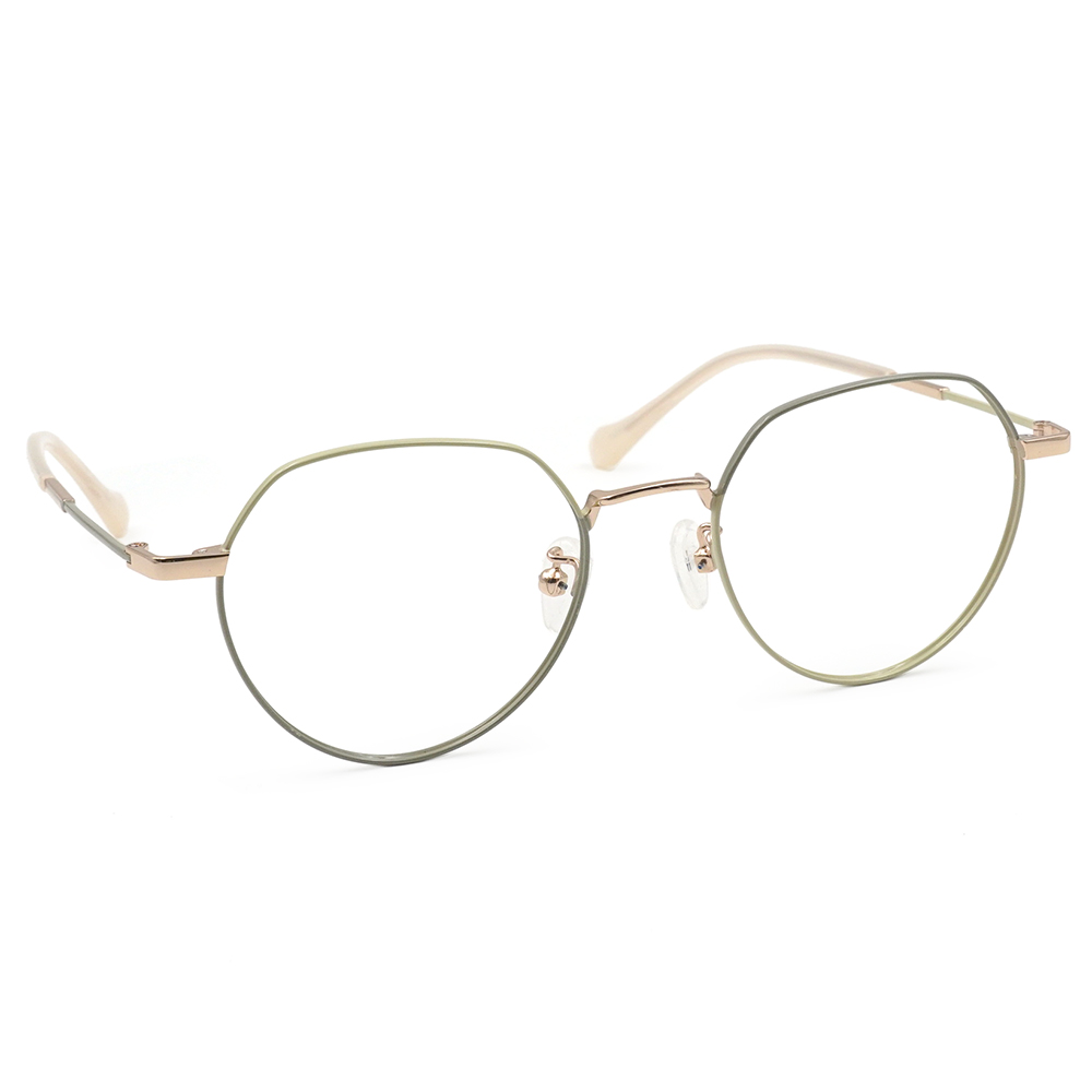 FORECO | 祕密花園多邊框眼鏡 | 迷月灰/天鵝白