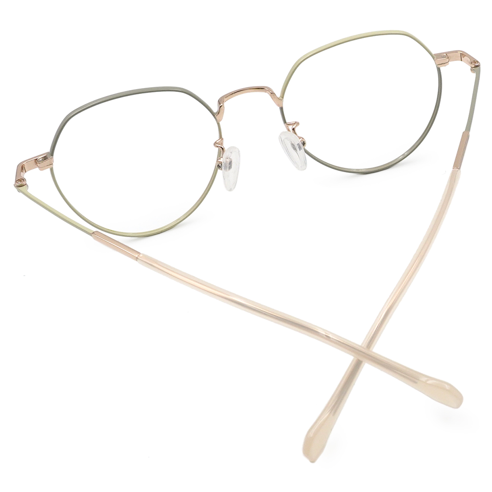 FORECO | 祕密花園多邊框眼鏡 | 迷月灰/天鵝白