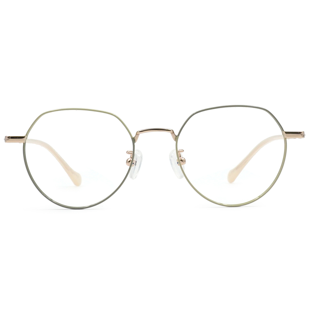 FORECO | 祕密花園多邊框眼鏡 | 迷月灰/天鵝白