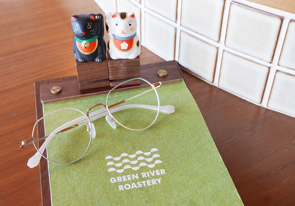 FORECO | 祕密花園多邊框眼鏡 | 迷月灰/天鵝白