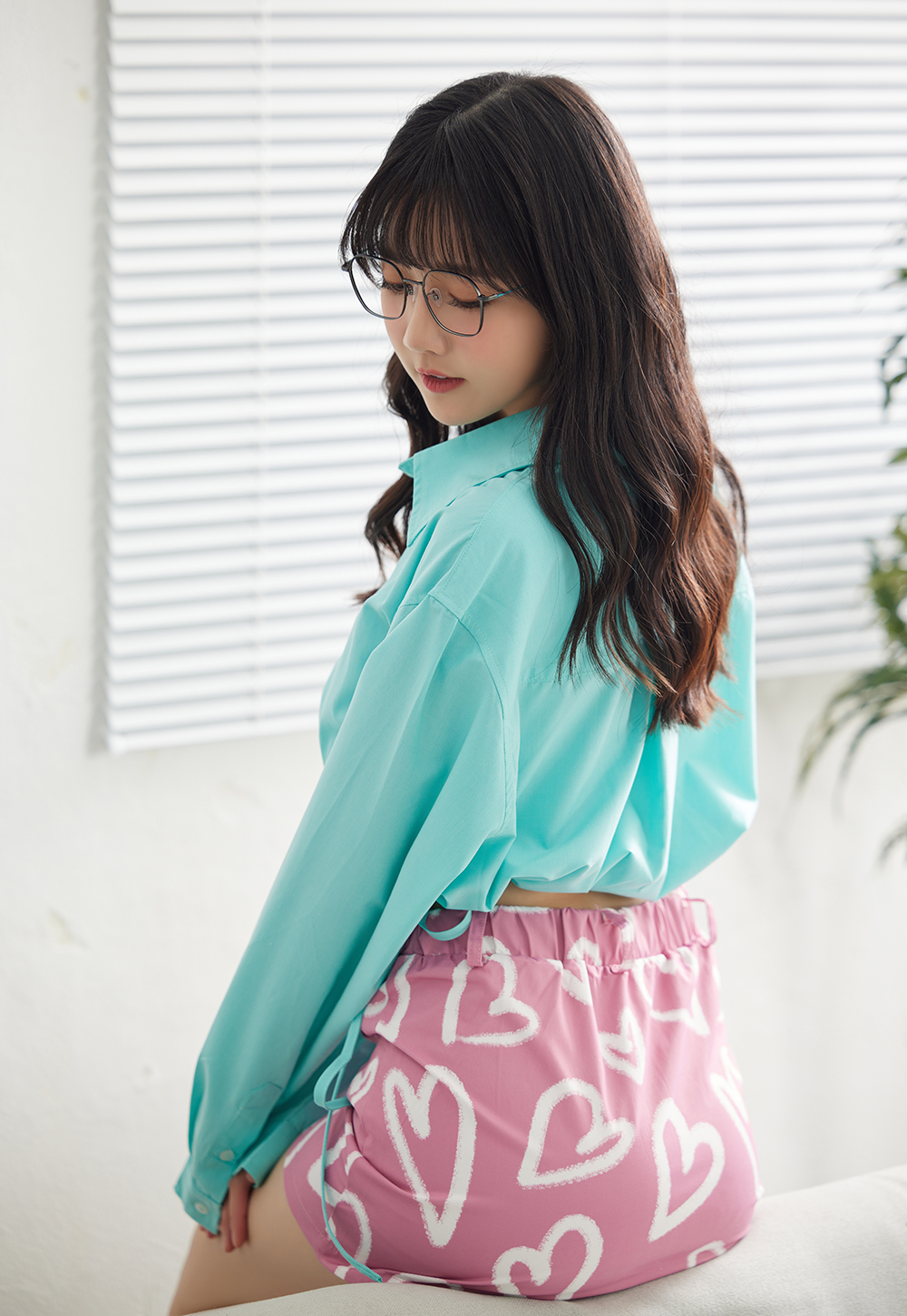 FORECO | 夢想工廠大方框眼鏡 | 碧藍湖水