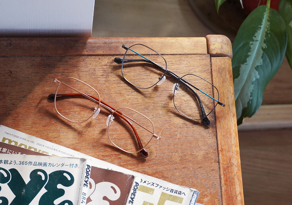 FORECO | 夢想工廠大方框眼鏡 | 碧藍湖水