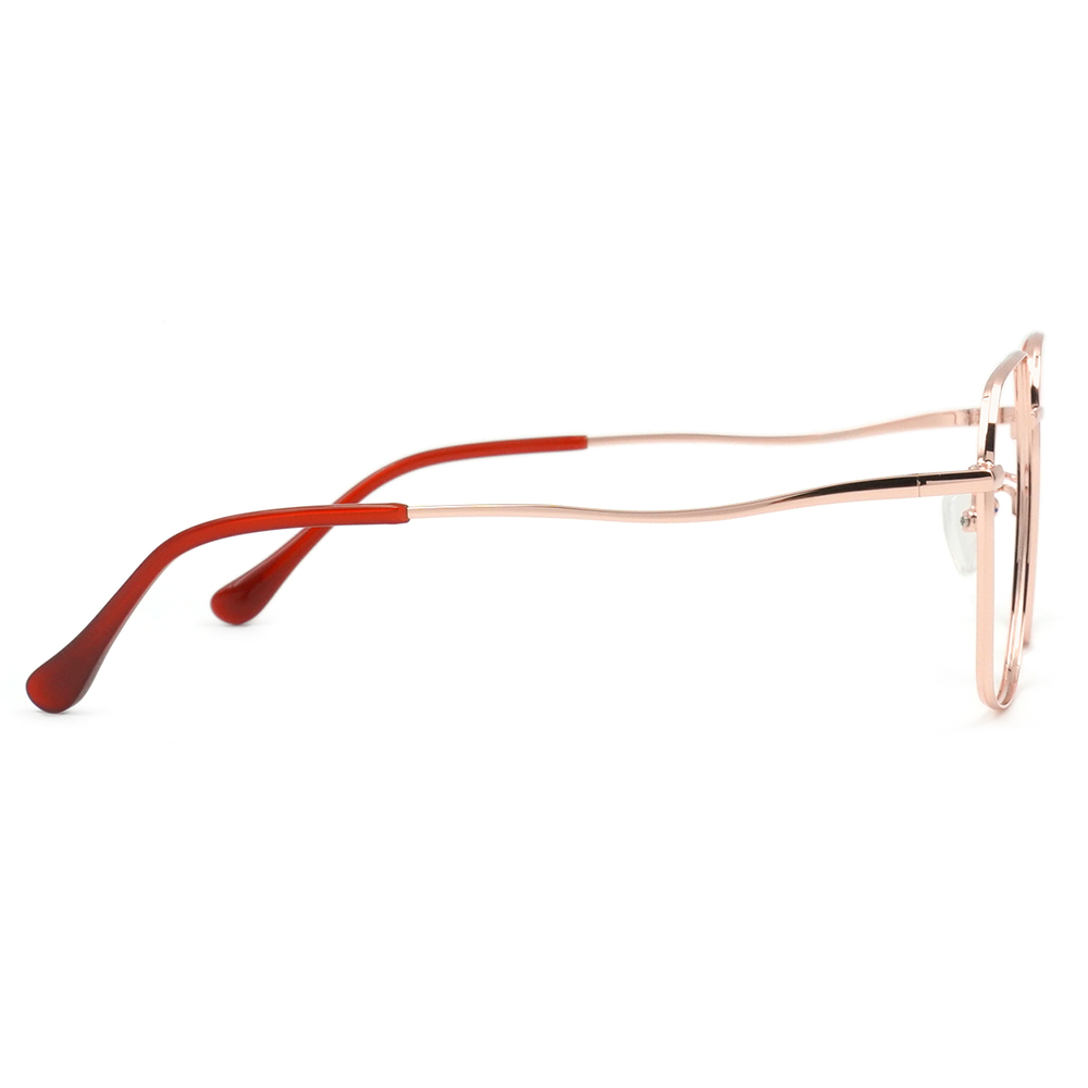 FORECO | 珍藏寶物大方框眼鏡 | 珍藏金/紅