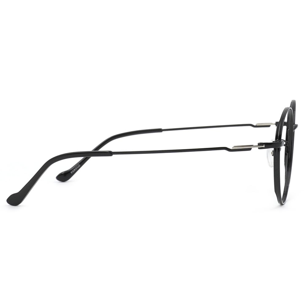 FORECO | 青春校園圓框眼鏡 | 高雅黑