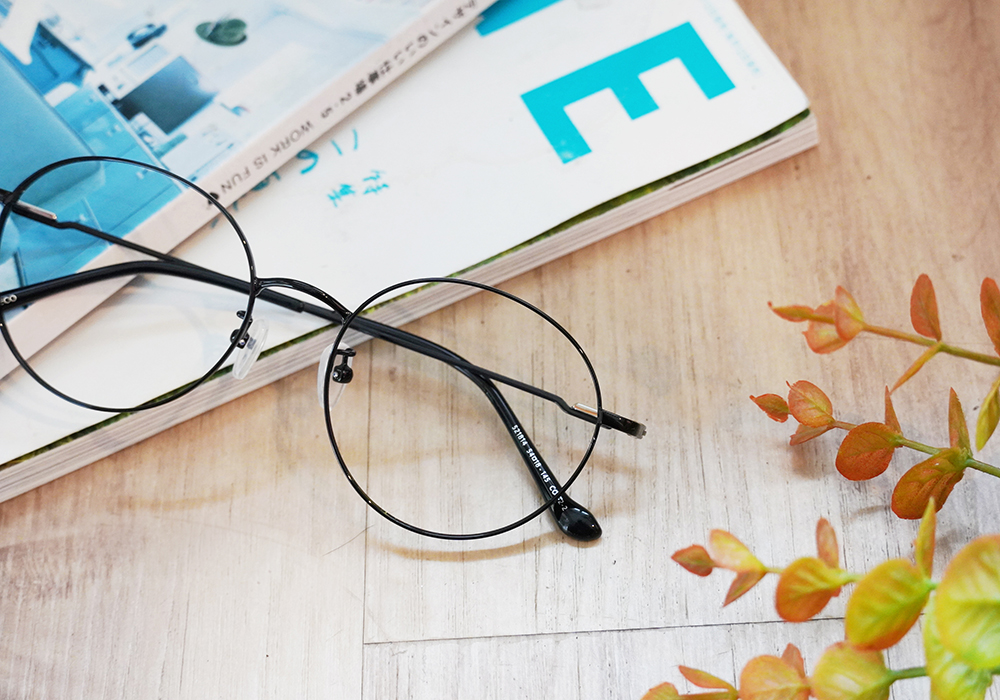 FORECO | 青春校園圓框眼鏡 | 高雅黑