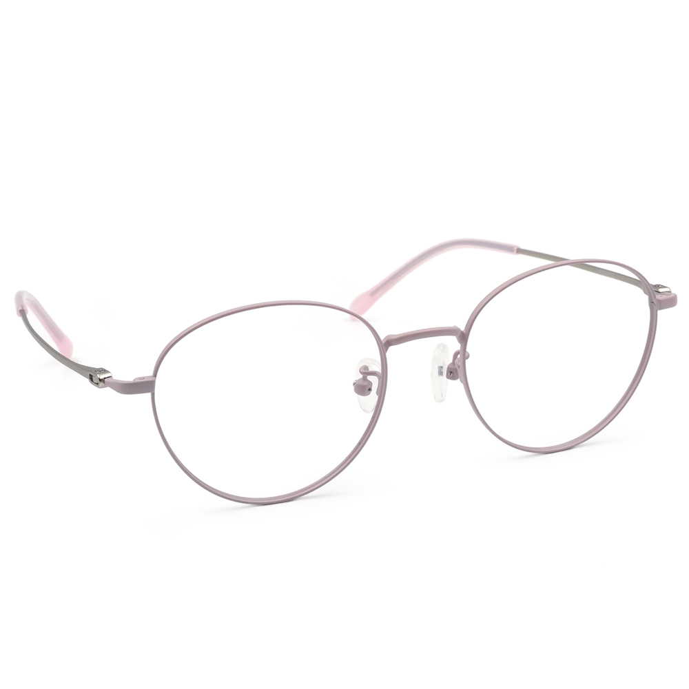 FORECO | 春日浪漫圓框眼鏡 | 粉蠟色