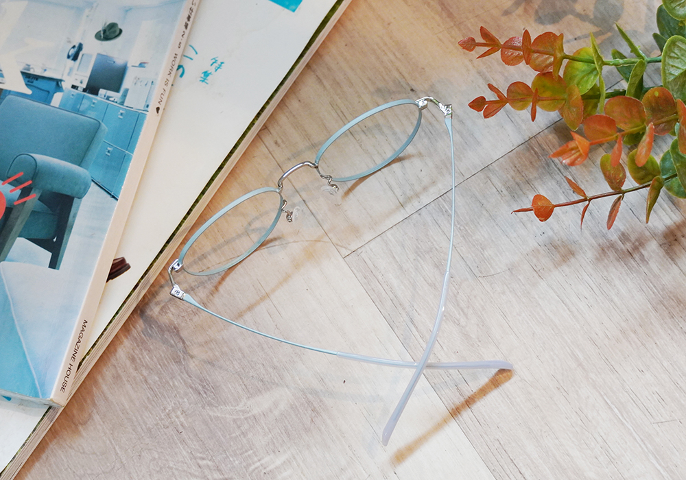 FORECO | 春日浪漫圓框眼鏡 | 冰淇淋綠