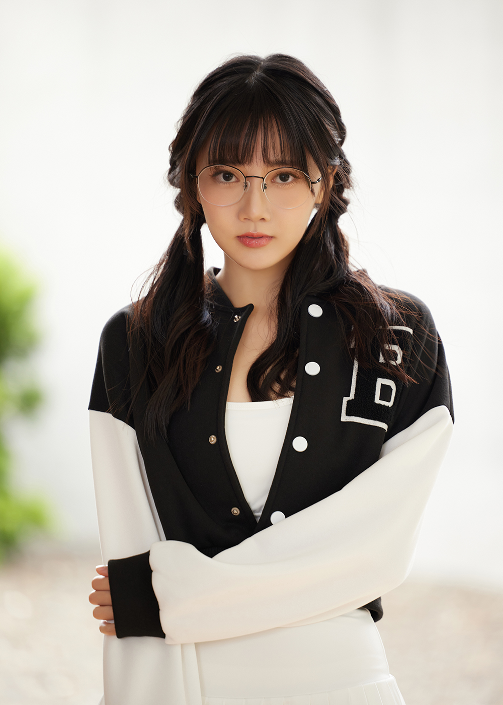 FORECO | 童趣氣球多邊半框眼鏡 | 冷黑色