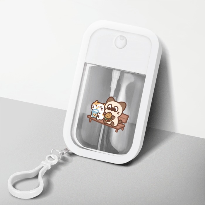 三四隻貓｜一起吃午餐_噴霧瓶