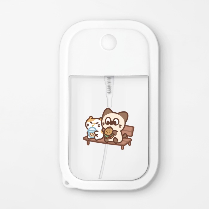 三四隻貓｜一起吃午餐_噴霧瓶