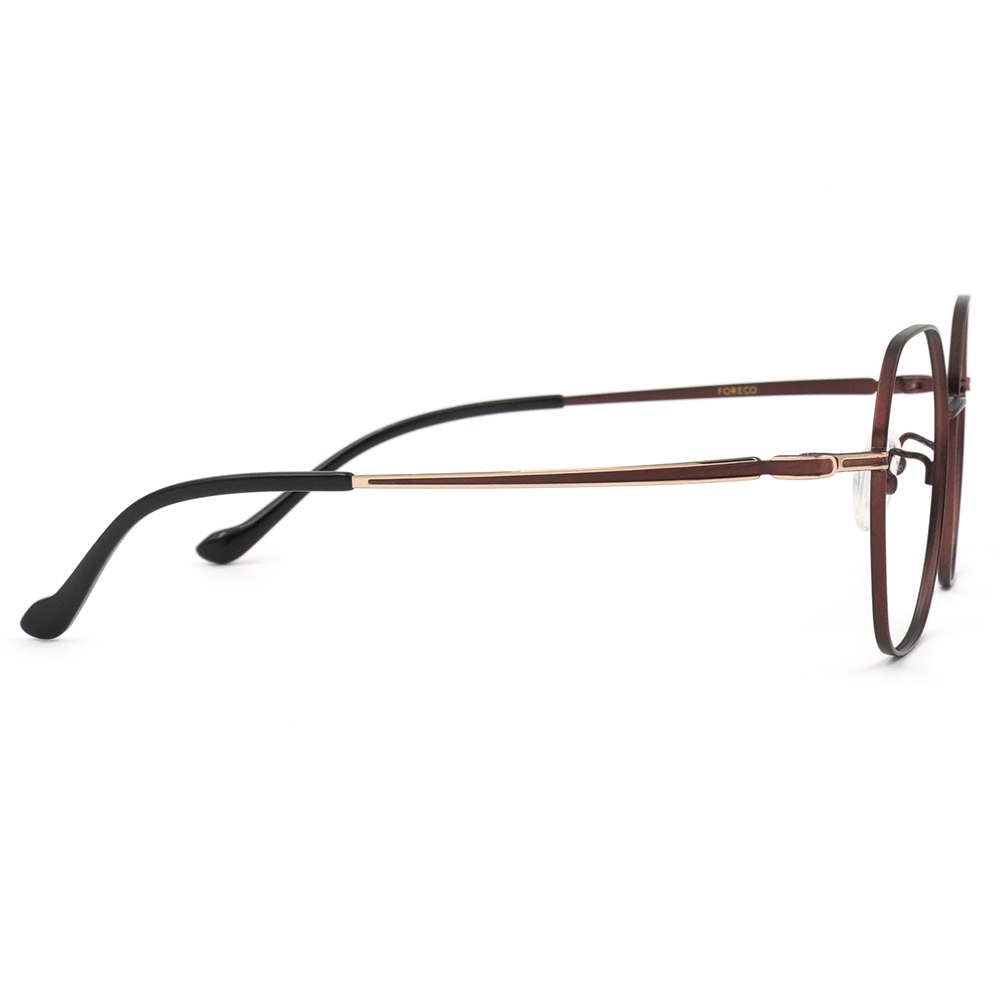 FORECO | 書香世家多邊框眼鏡 | 古典棕/黑
