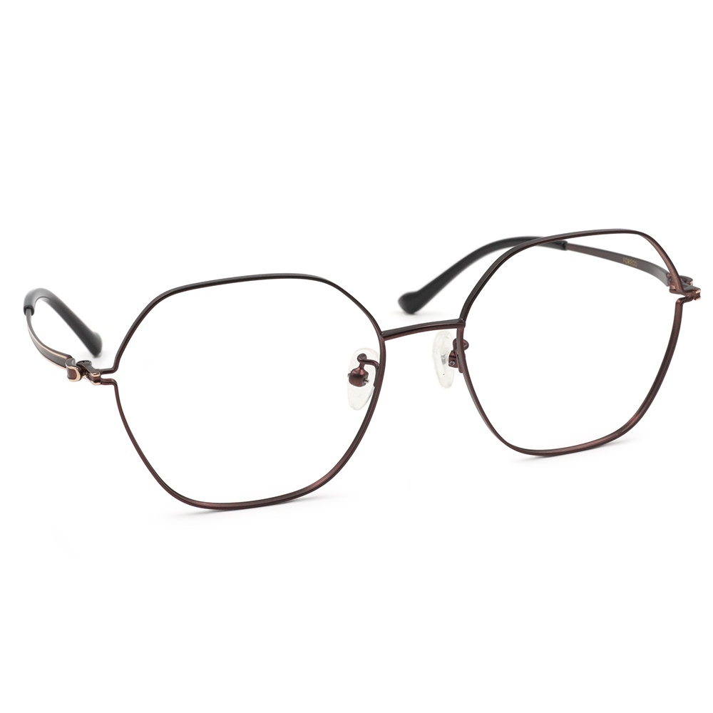 FORECO | 書香世家多邊框眼鏡 | 古典棕/黑