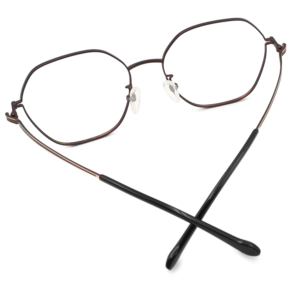 FORECO | 書香世家多邊框眼鏡 | 古典棕/黑
