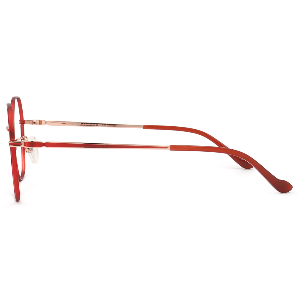 FORECO | 書香世家多邊框眼鏡 | 典藏紅