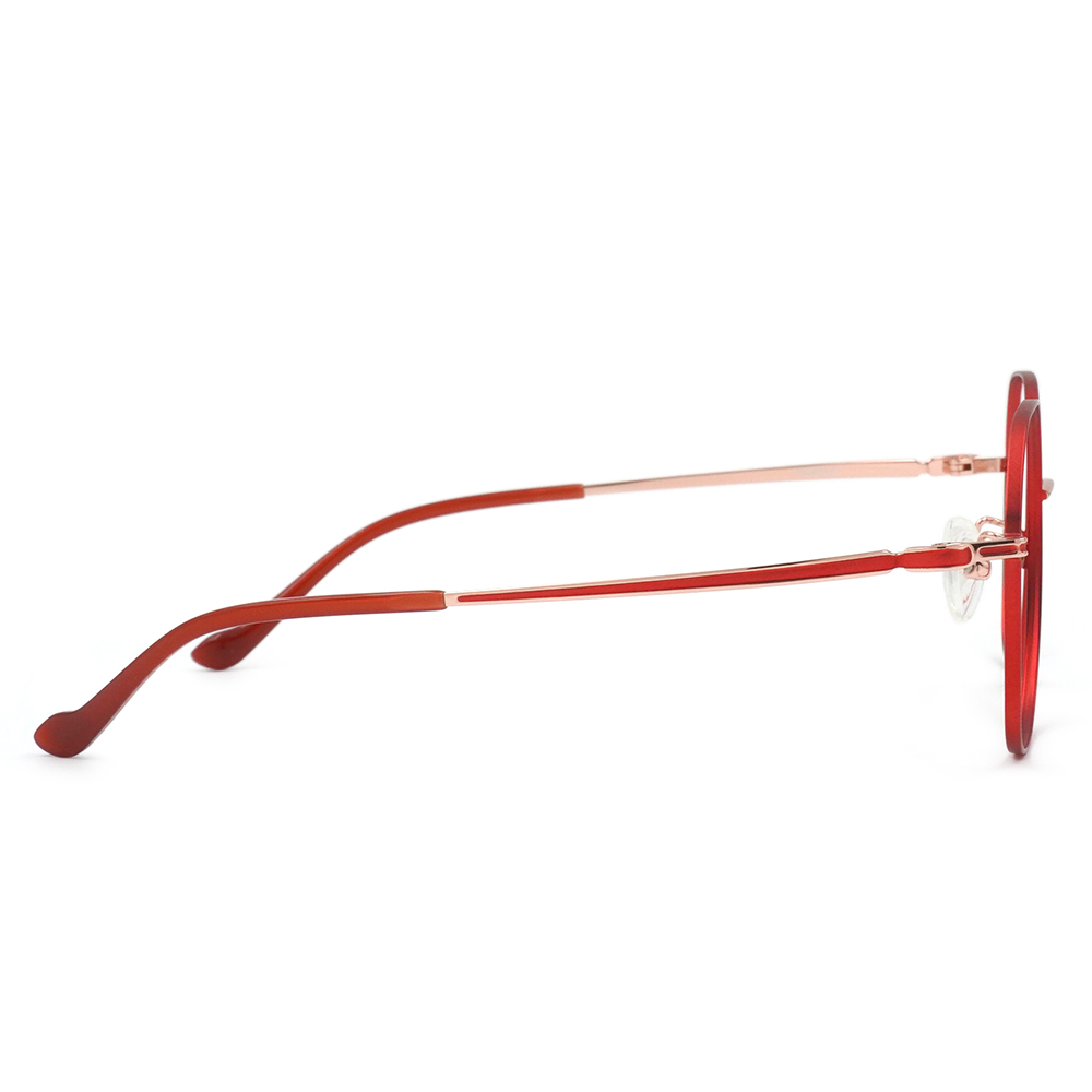 FORECO | 書香世家多邊框眼鏡 | 典藏紅