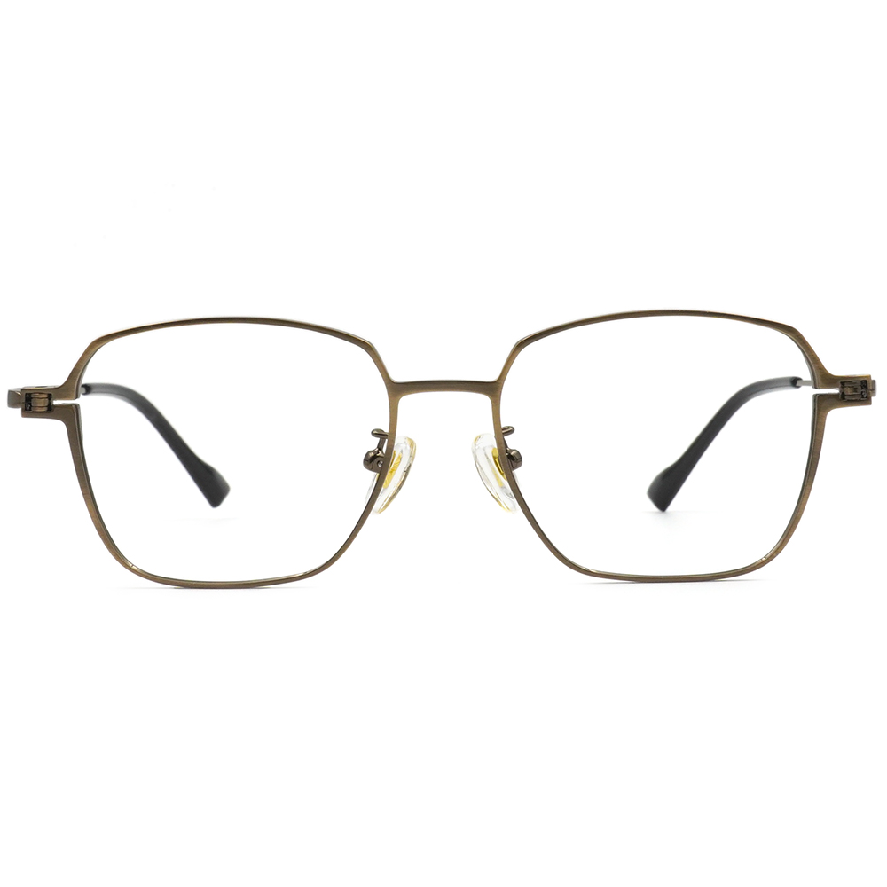 FORECO | 旅行意義多邊框眼鏡 | 高級茶金