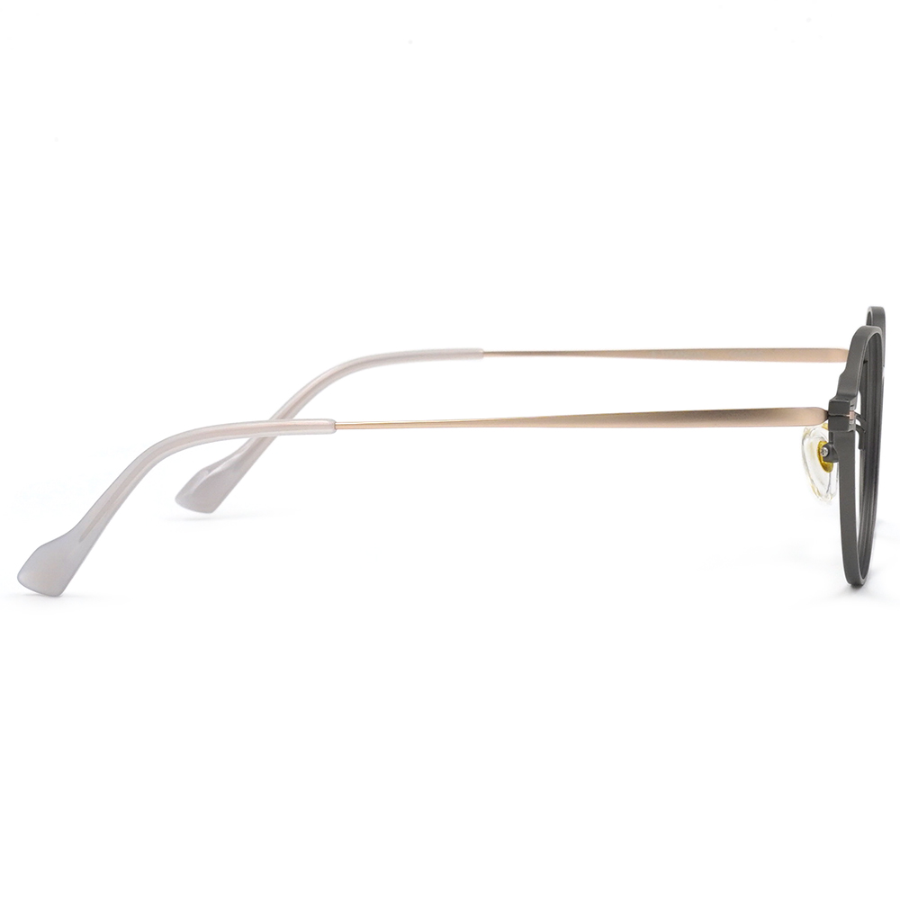 FORECO | 平穩內斂多邊框眼鏡 | 質感銀