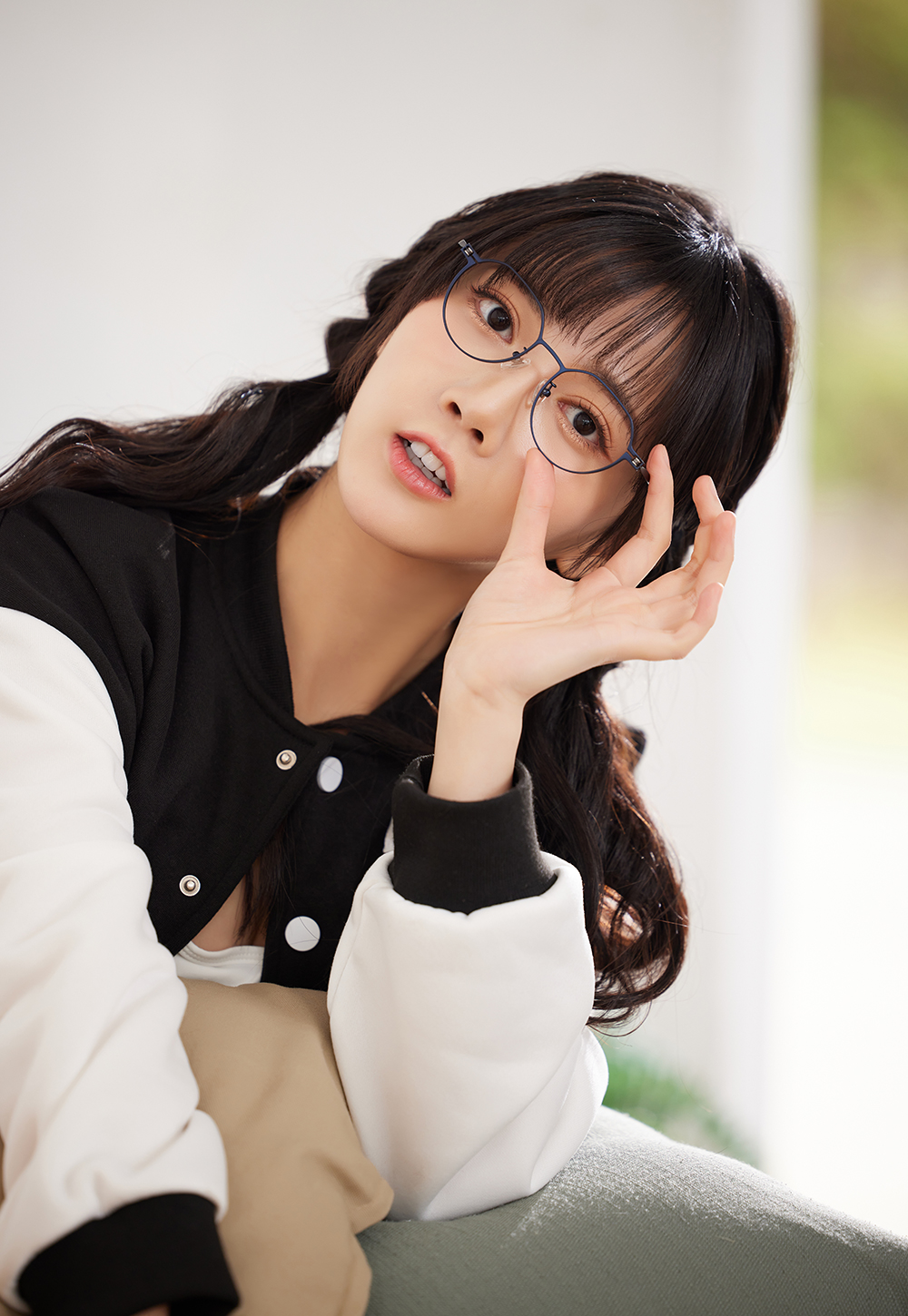 FORECO | 平穩內斂多邊框眼鏡 | 消光藍