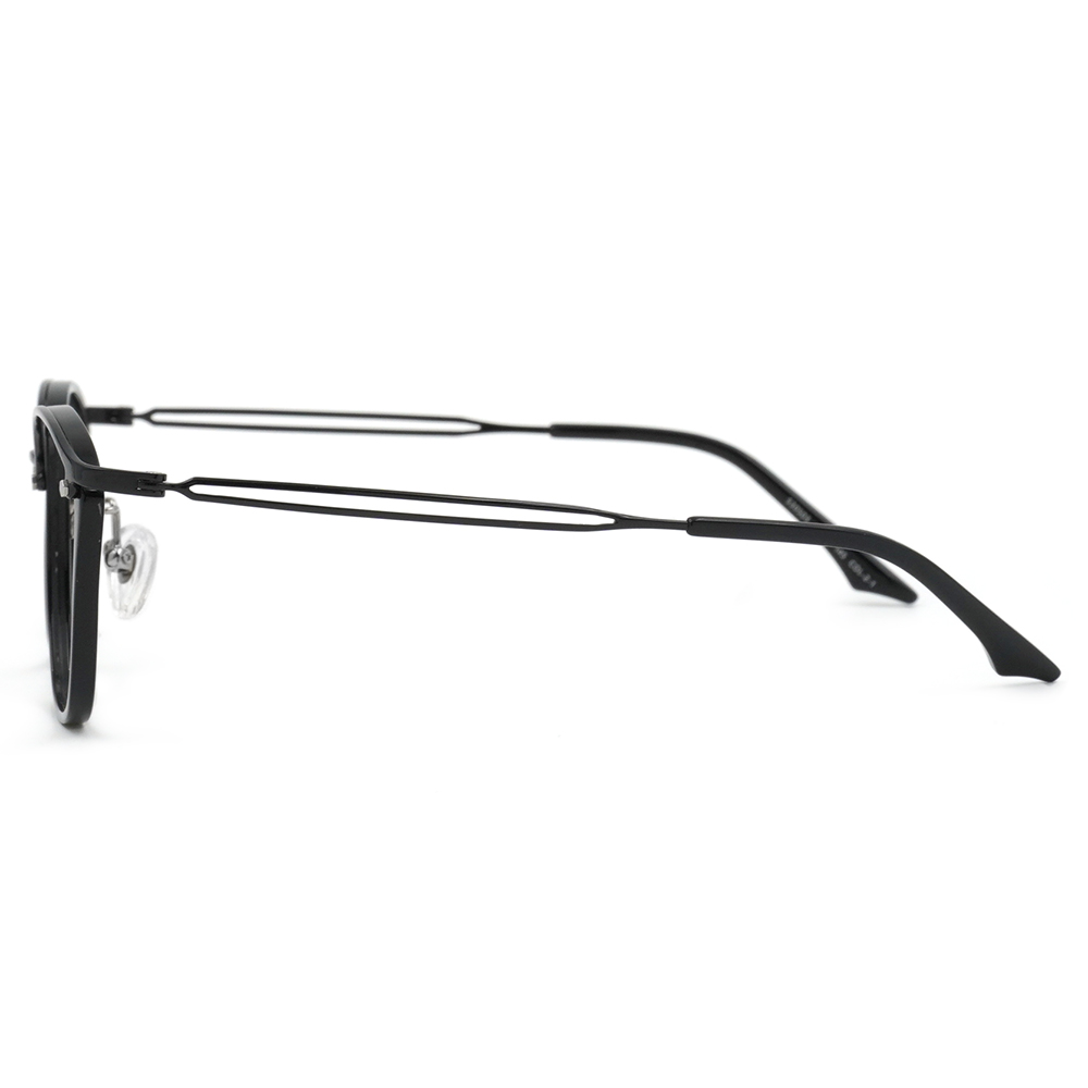 FORECO | 側邊雙線長方框眼鏡 | 創新黑