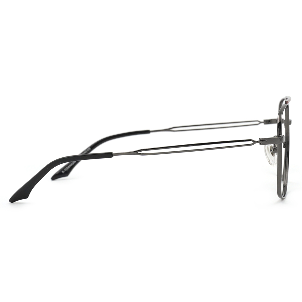 FORECO | 大勢潮流飛官框眼鏡 | 時尚黑/紅