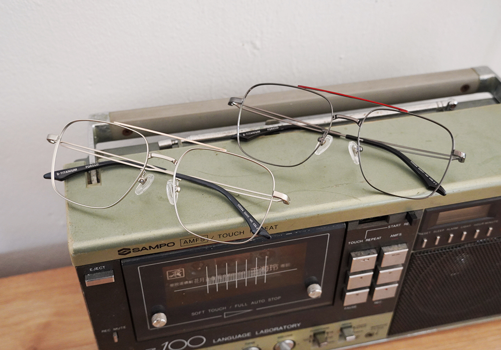 FORECO | 大勢潮流飛官框眼鏡 | 時尚黑/紅