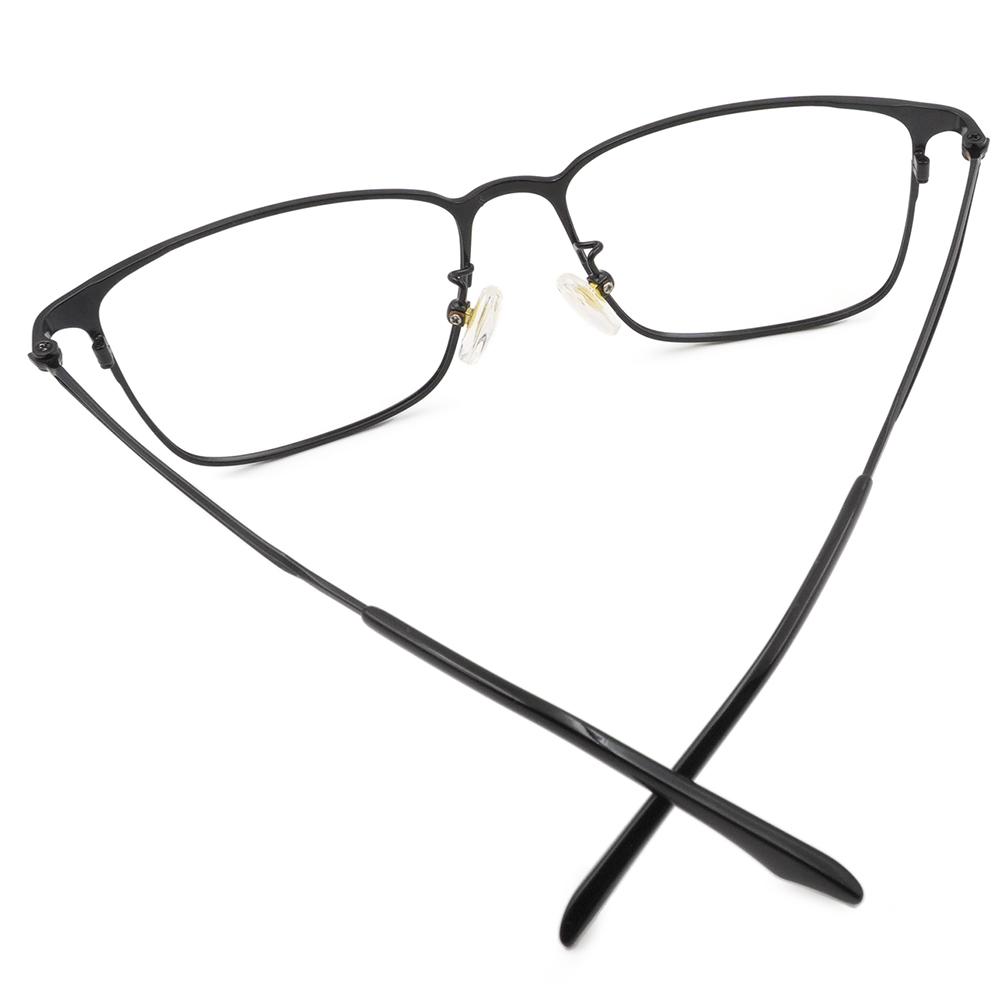 FORECO | 知性嚴謹長方框眼鏡 | 電光金橘